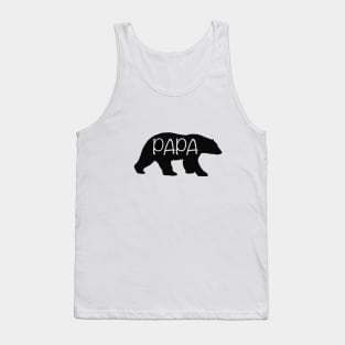 Papa Bear Shirt Tank Top